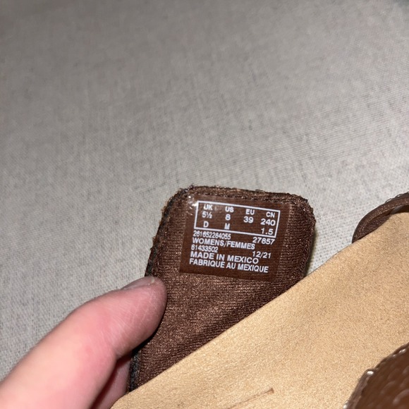 Clarks Womens Laurieann Edge brown size 8 M - Picture 5 of 8